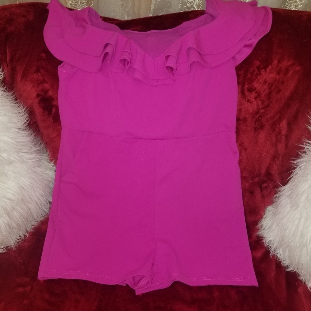 Pink romper